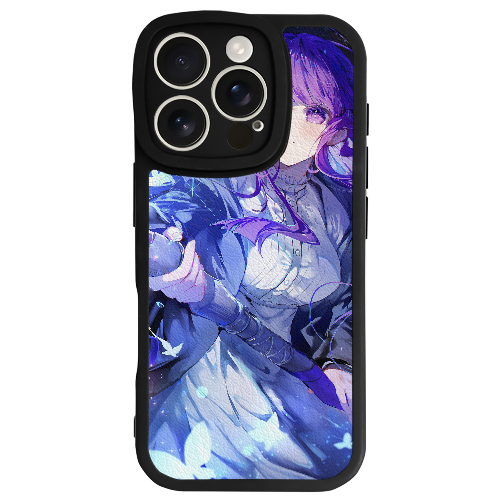 （画像用） 葬送のフリーレン Frieren 【iPhone 16シリーズ対応】シリコンスマホケース（レザー調） 材質：シリコン